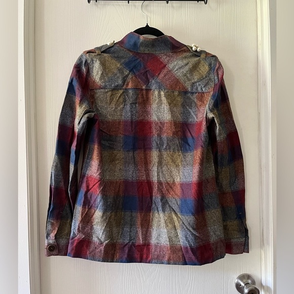 CAbi Multicolor Plaid Jacket - Picture 6 of 9